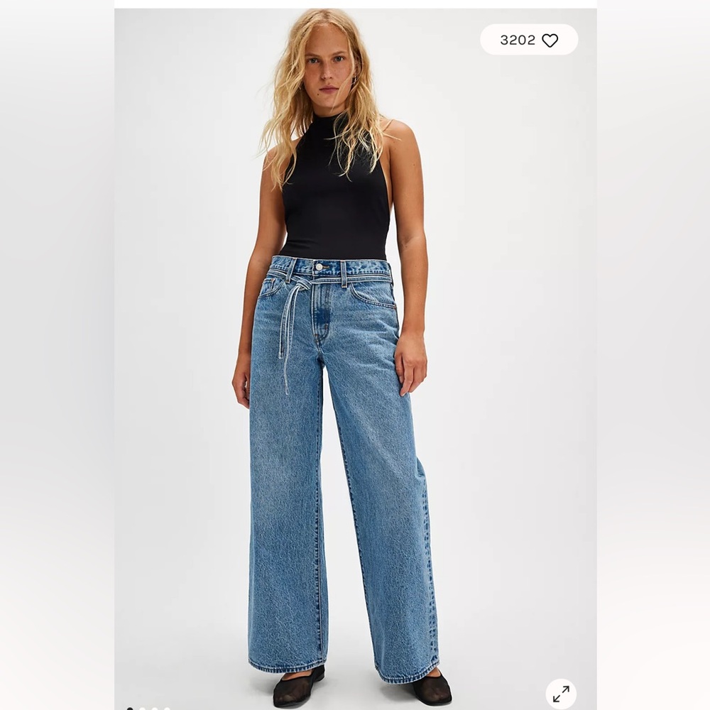 Levi's Straight-Leg Light Blue Jeans
